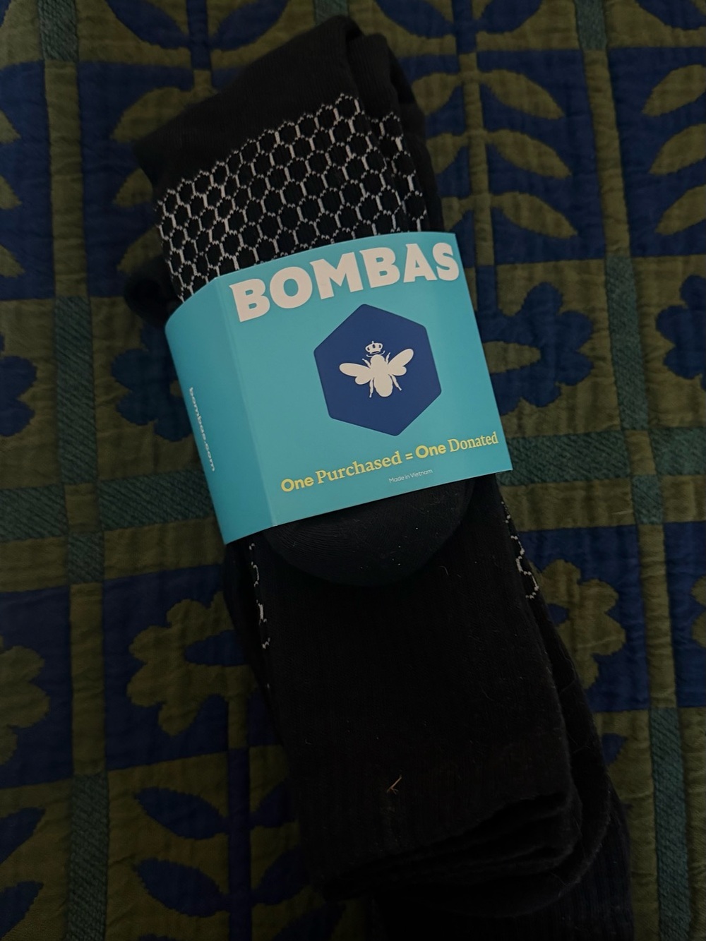 Bombas Black Calf Socks (4 pairs )